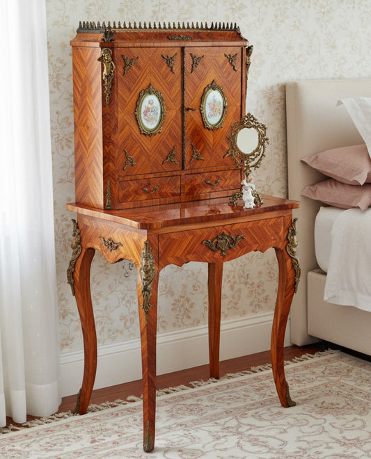 French Louis XV style Bonheur du Jour - SOLD