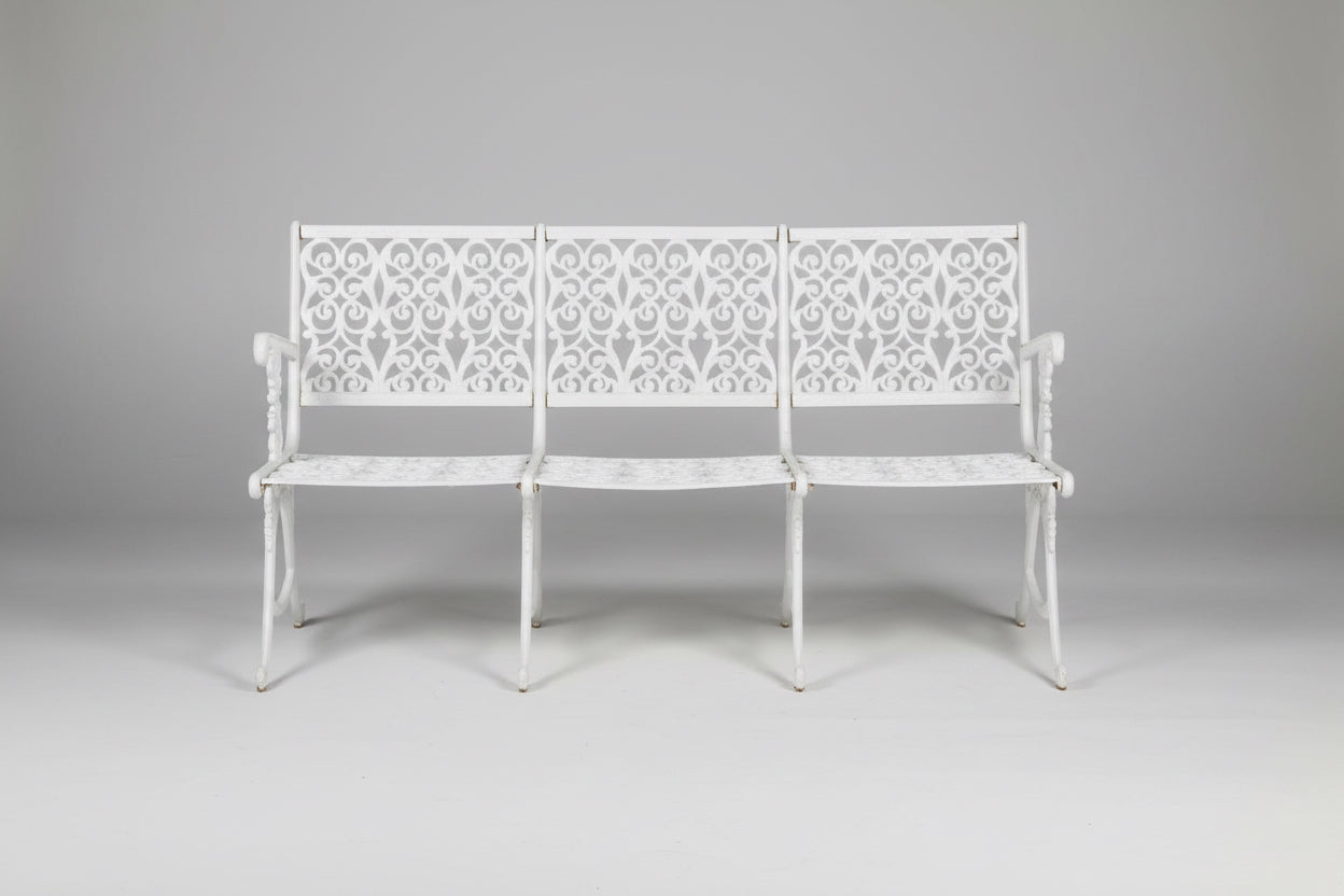 Three piece Cast aluminium Garden Suite
