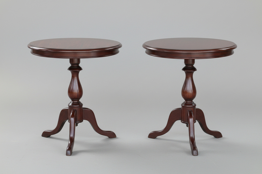 Pair of mahogany Lamp/Side Tables