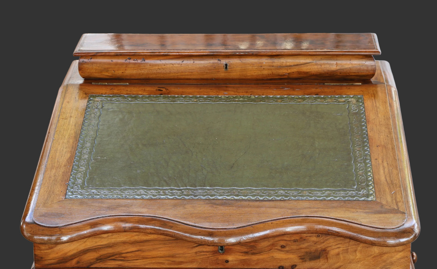 Victorian walnut Davenport