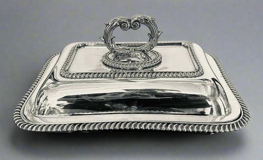 Silver Plated Entree Dish