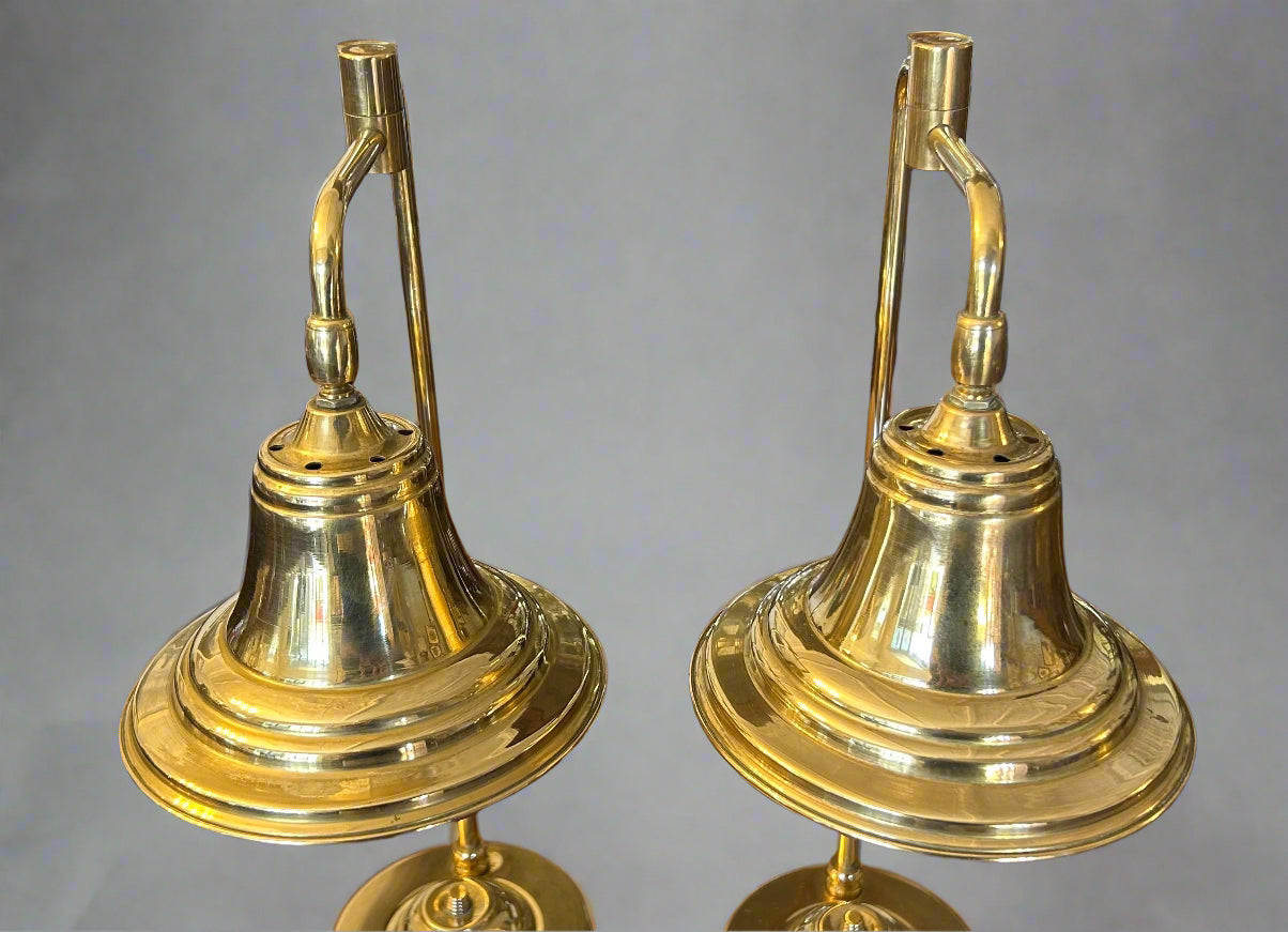 Vintage Brass Side Lamps