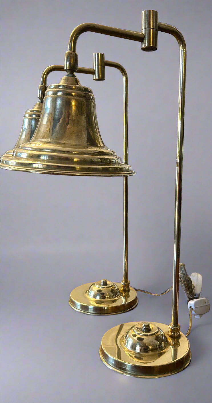 Vintage Brass Side Lamps