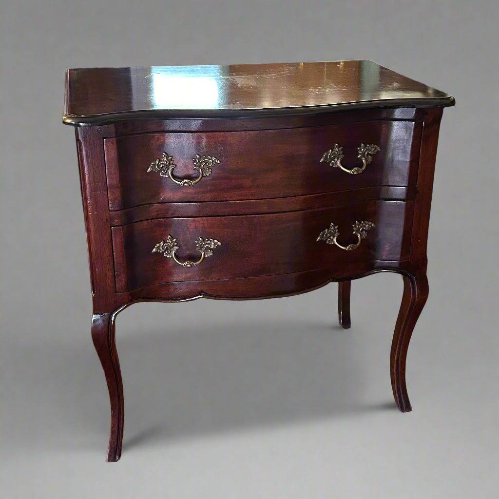 French mahogany Chest/Pedestal