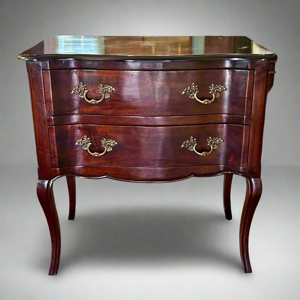 French mahogany Chest/Pedestal