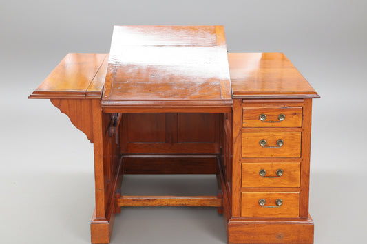 Early 20th Century teak Architect's Desk