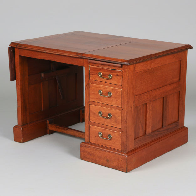 Early 20th Century teak Architect's Desk
