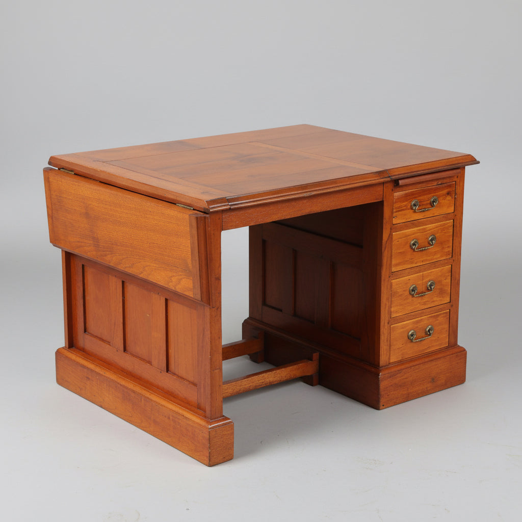 Early 20th Century teak Architect's Desk