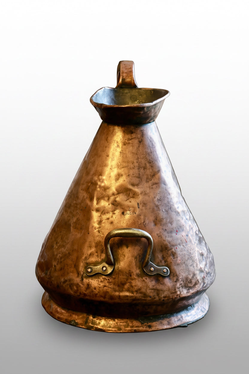 19th Century Copper 5 Gallon Measure