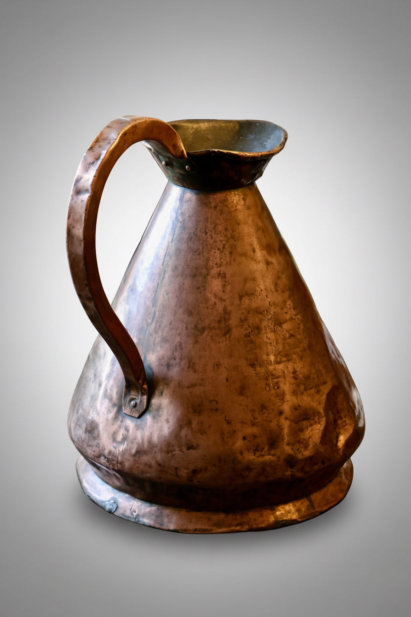 19th Century Copper 5 Gallon Measure