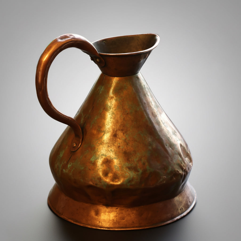 19th Century Copper 2 Gallon Measure
