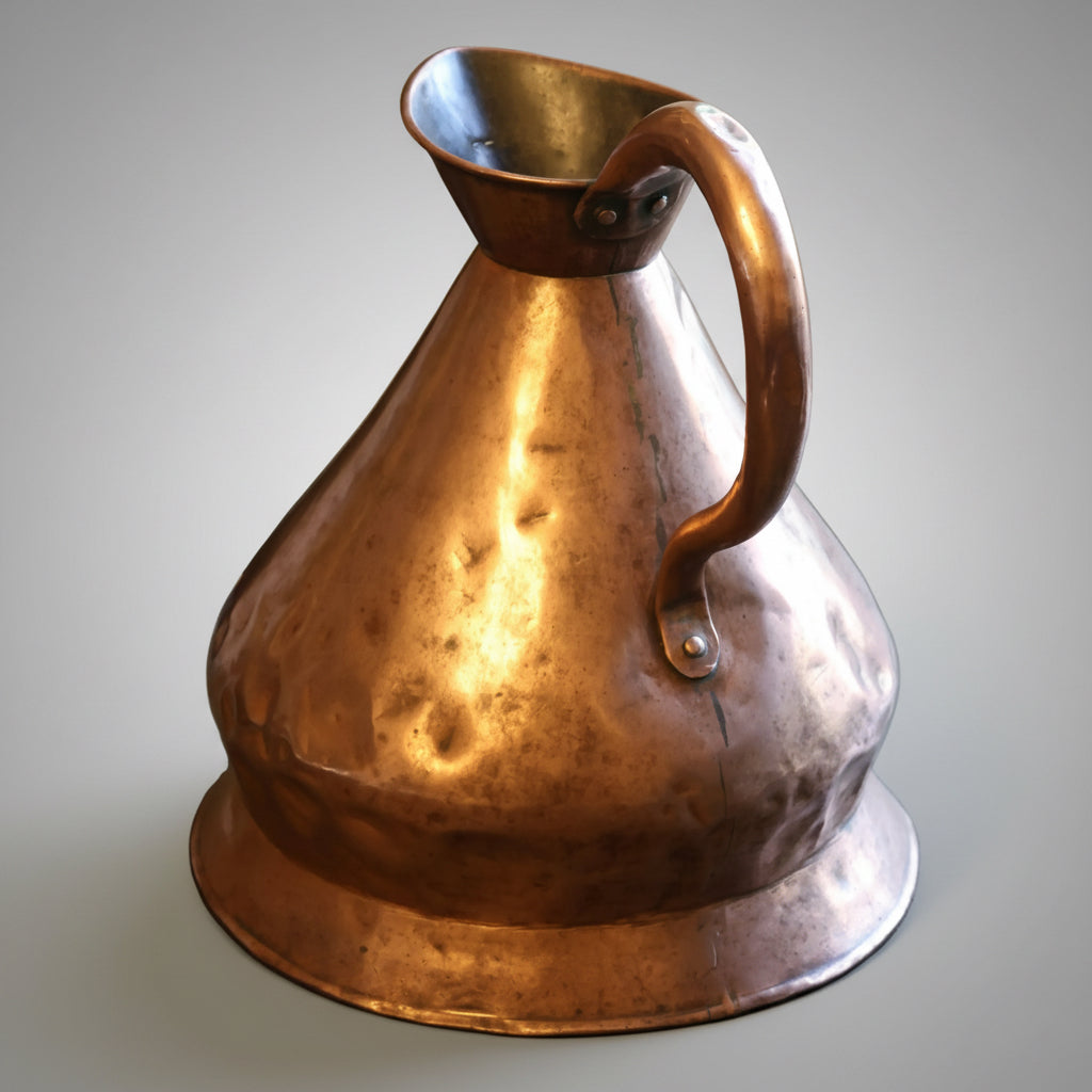 19th Century Copper 2 Gallon Measure