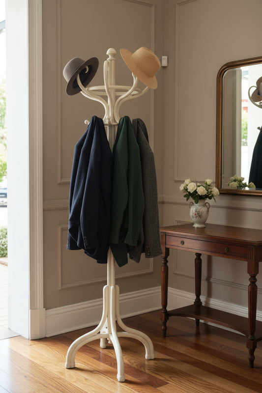 Stunning painted Thonet Coat/Hatstand, 19th/20th century