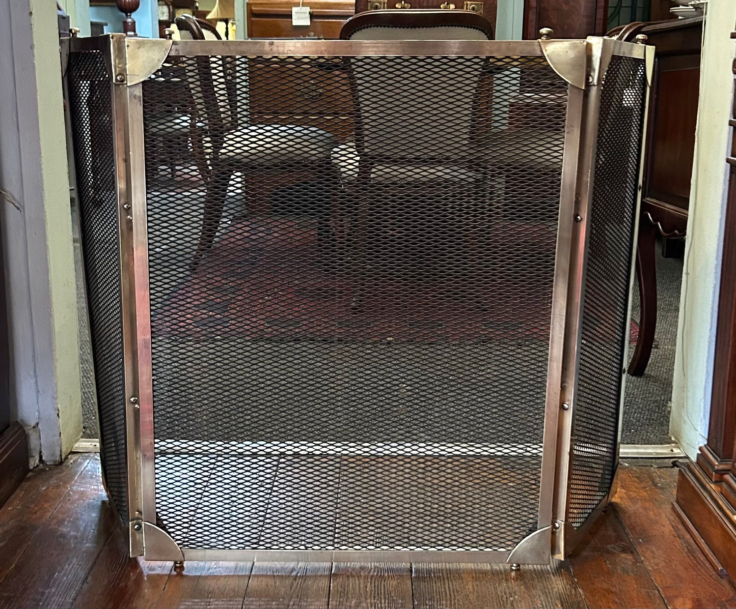 Brass Fire Screen
