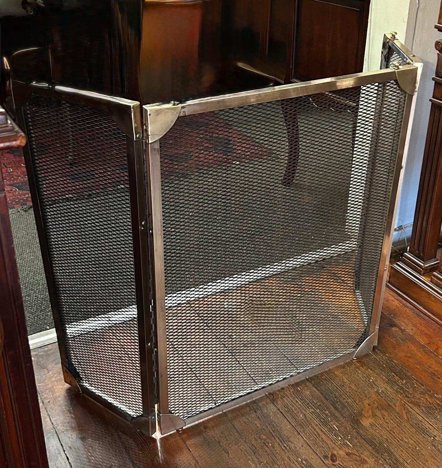 Brass Fire Screen