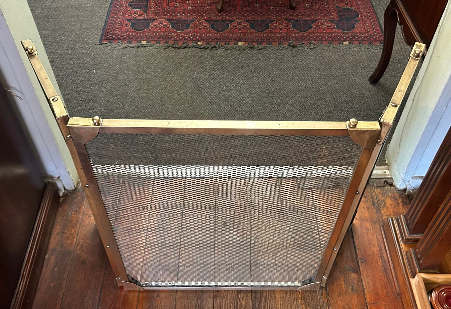 Brass Fire Screen
