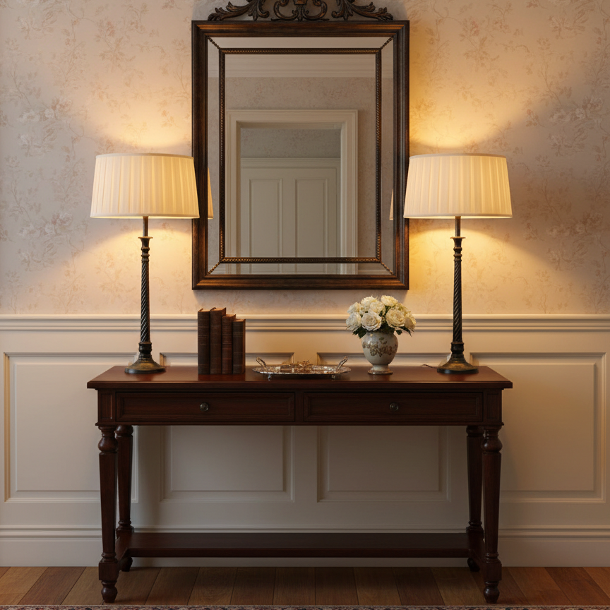 Pair of Cecile & Boyd bronzed metal Table Lamps