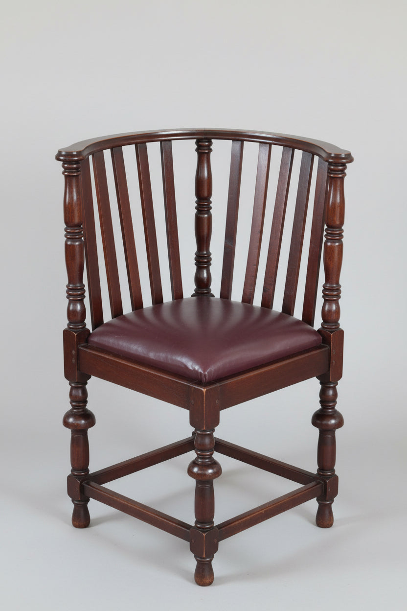 1920's mahogany Corner Chair