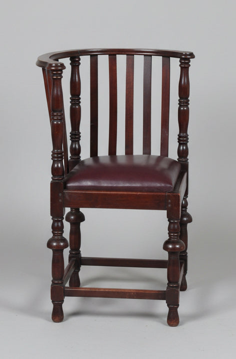 1920's mahogany Corner Chair