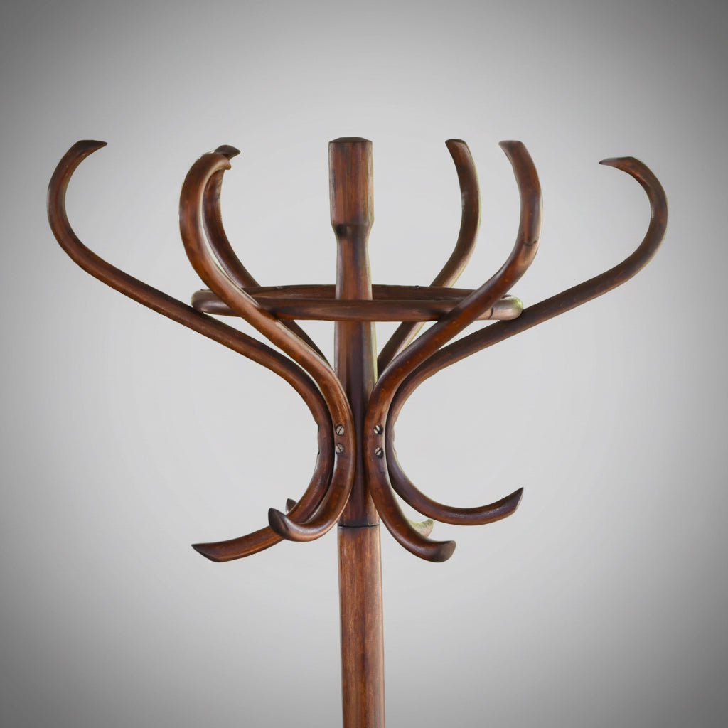 Vintage bentwood revolving Hat & Coat Stand