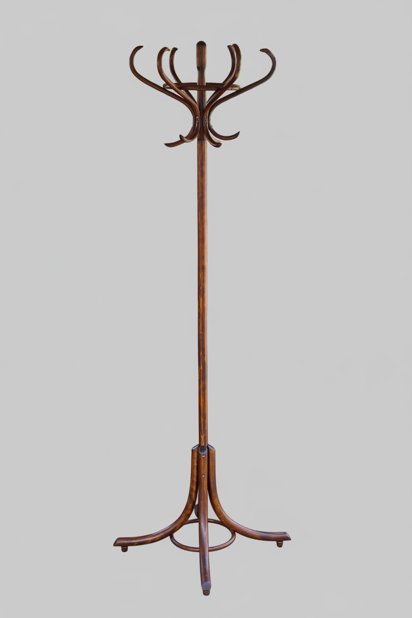 Vintage bentwood revolving Hat & Coat Stand