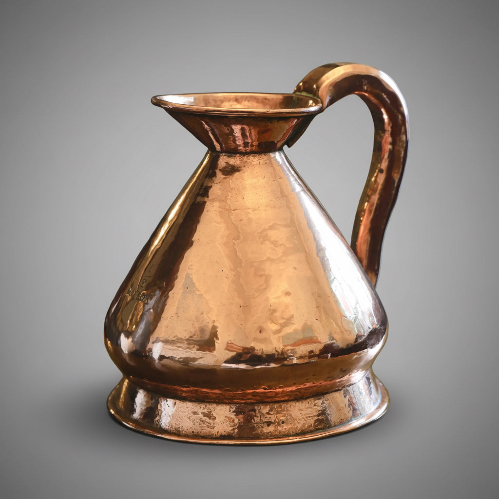 Two 19th Century Copper ½ Gallon Measures
