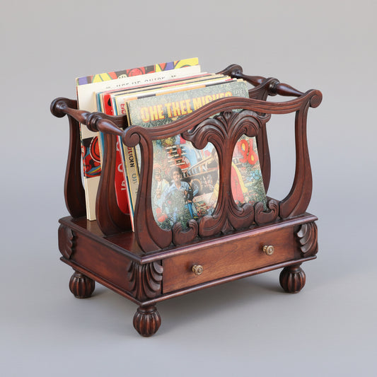 Victorian style mahogany Canterbury - SOLD