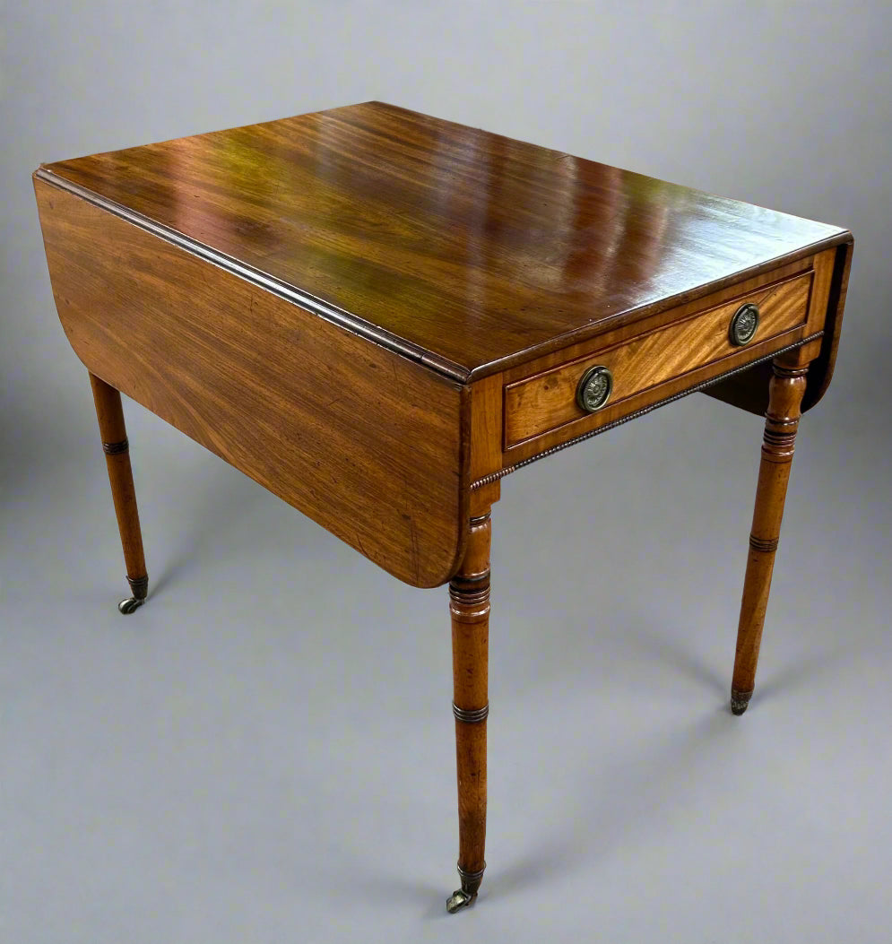 Regency mahogany Pembroke Table