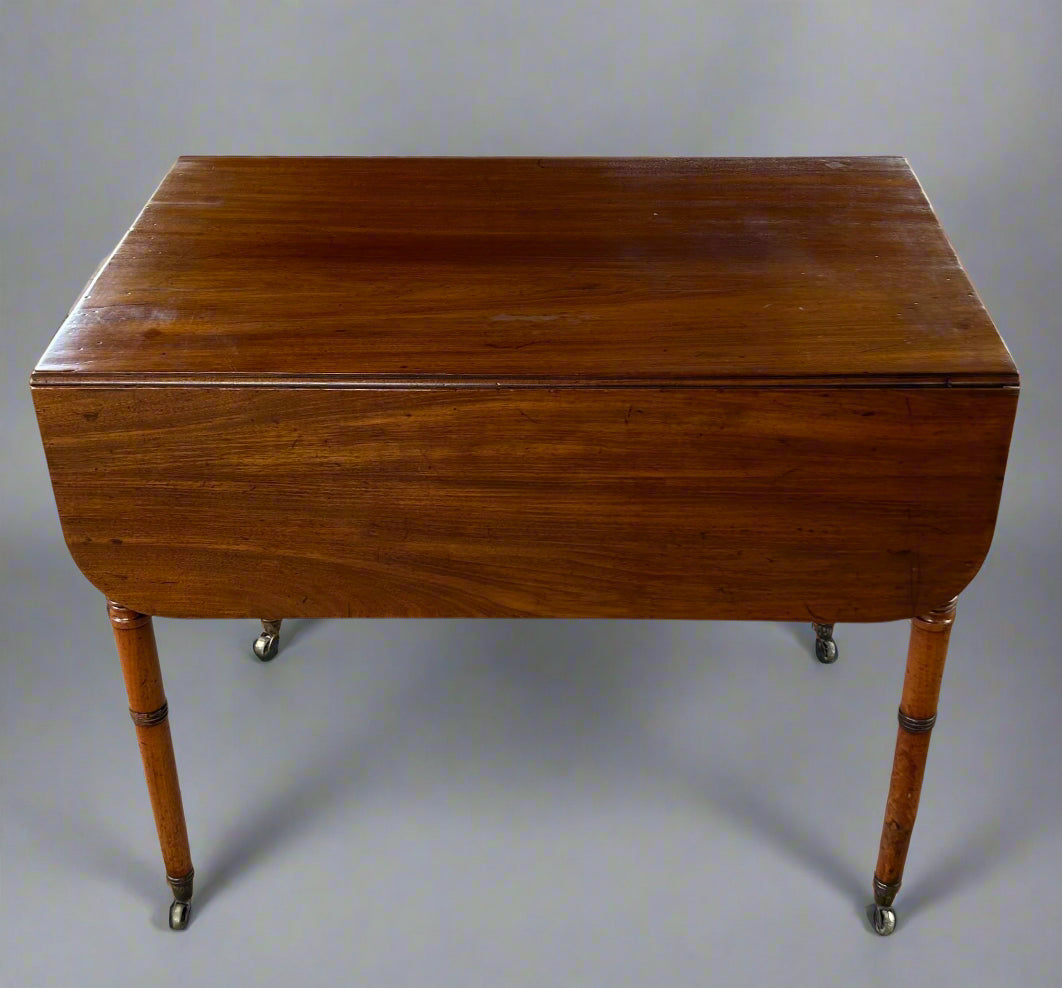 Regency mahogany Pembroke Table