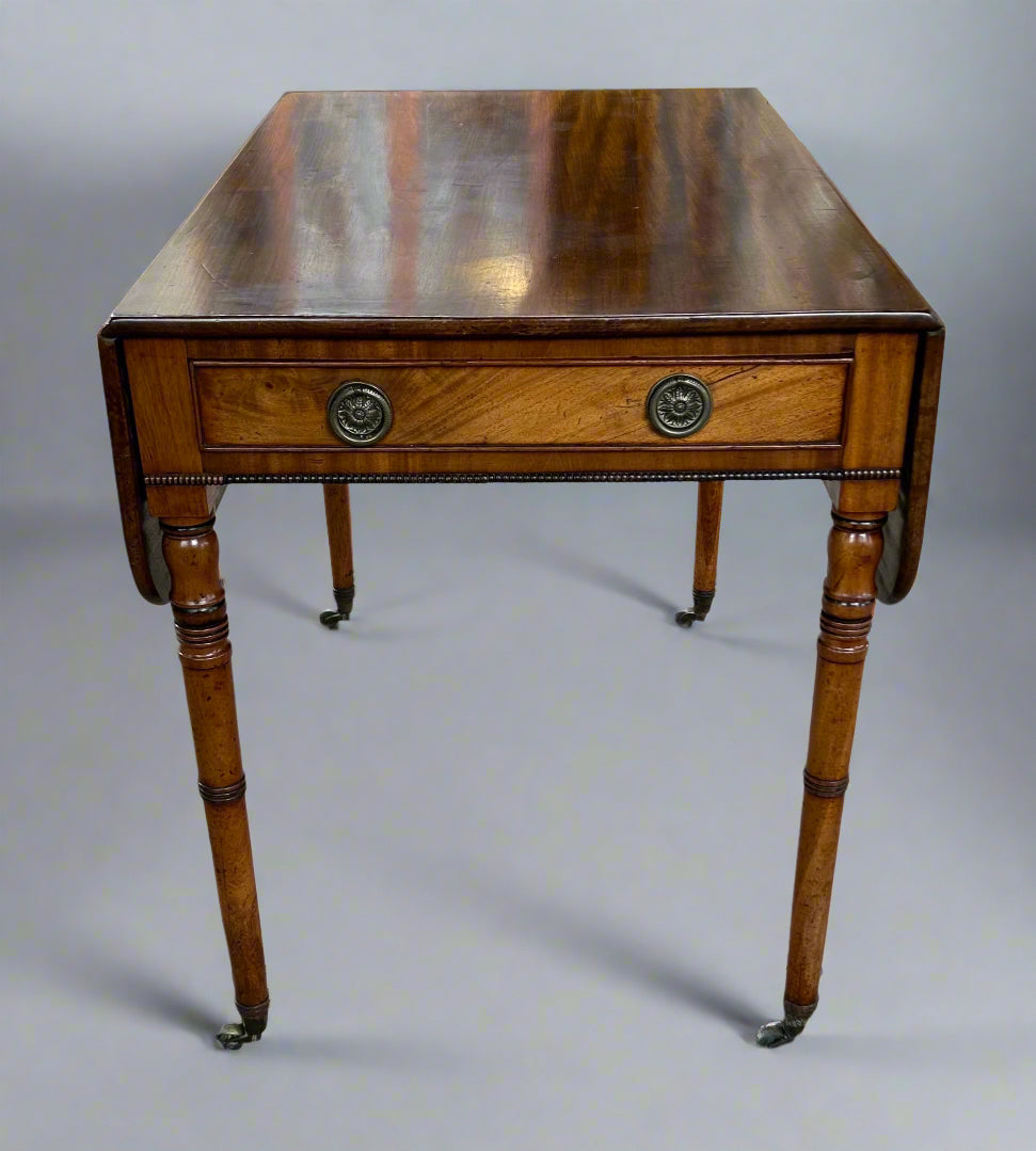 Regency mahogany Pembroke Table