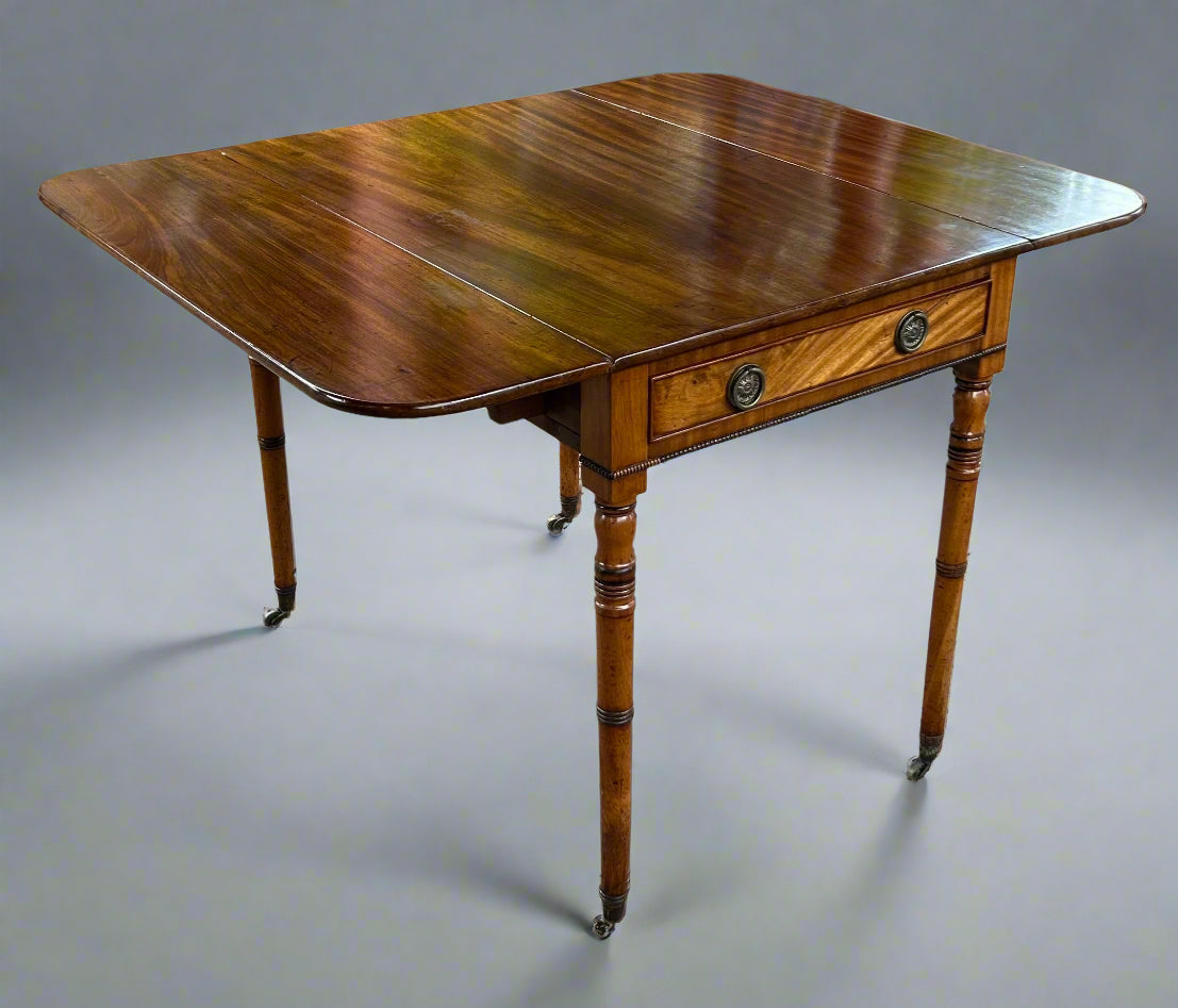 Regency mahogany Pembroke Table