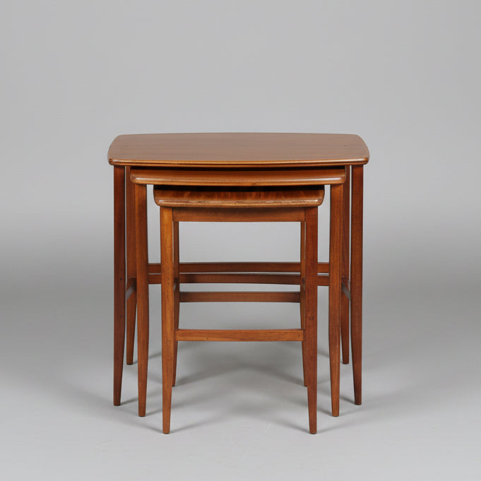 Vintage mahogany Nest of Tables