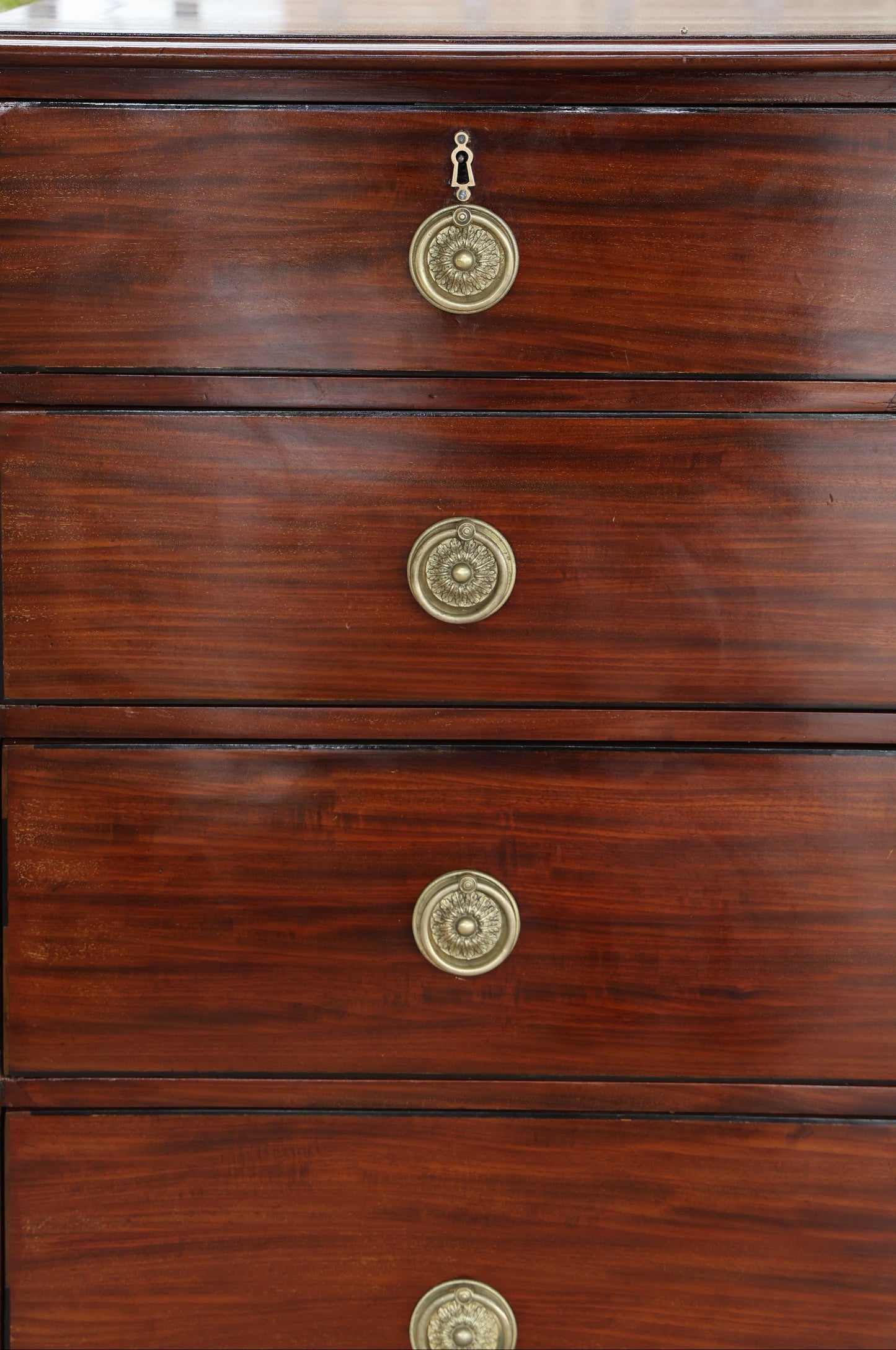 Georgian mahogany Tallboy - 6 drawer Chest of Drawers