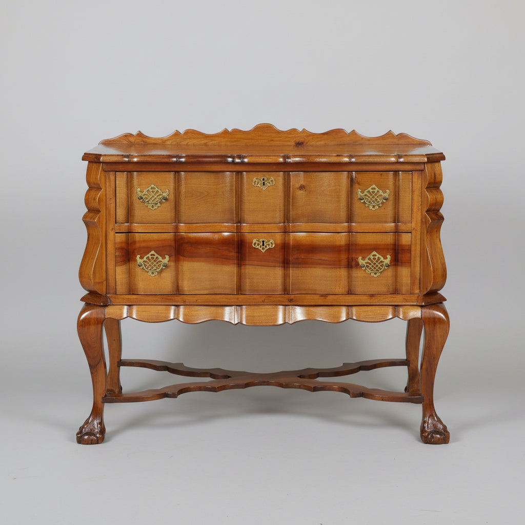 Beautiful blonde stinkwood two drawer Commode/Chest of Drawers