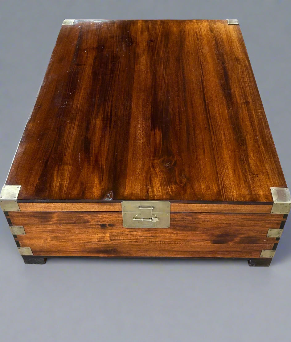 Mahogany Centre/Storage Table