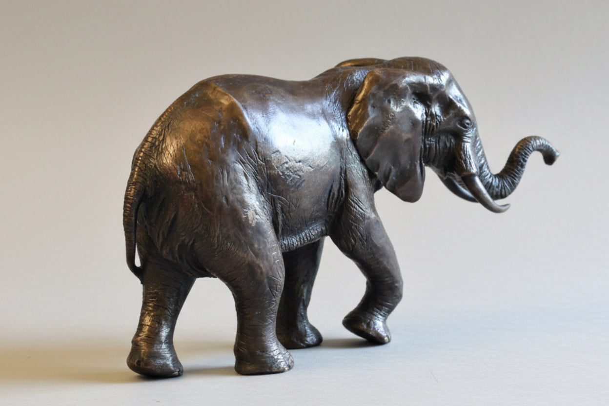 Donald Greig bronze Elephant - Signed and dated 2002 - SOLD