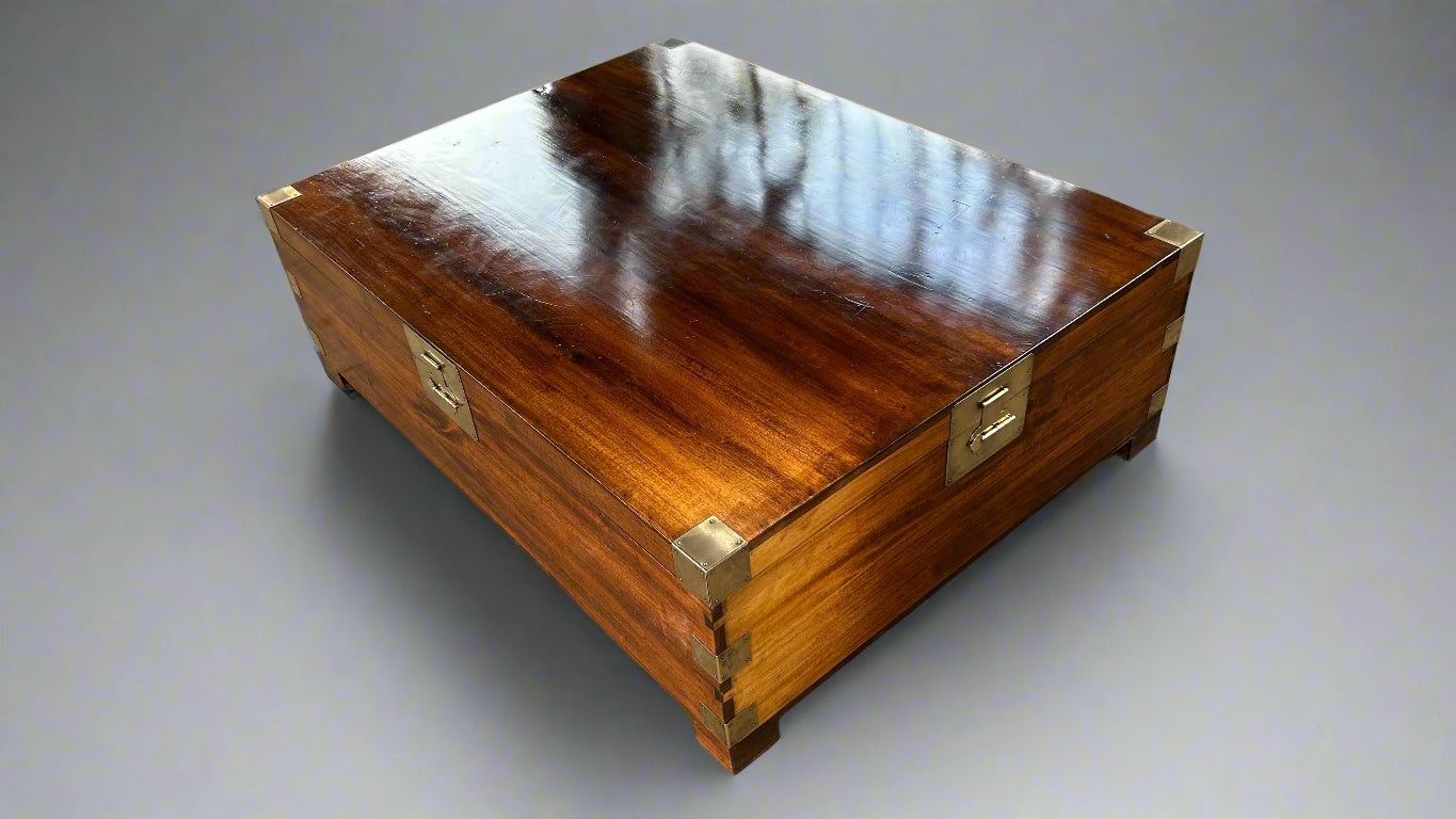 Mahogany Centre/Storage Table