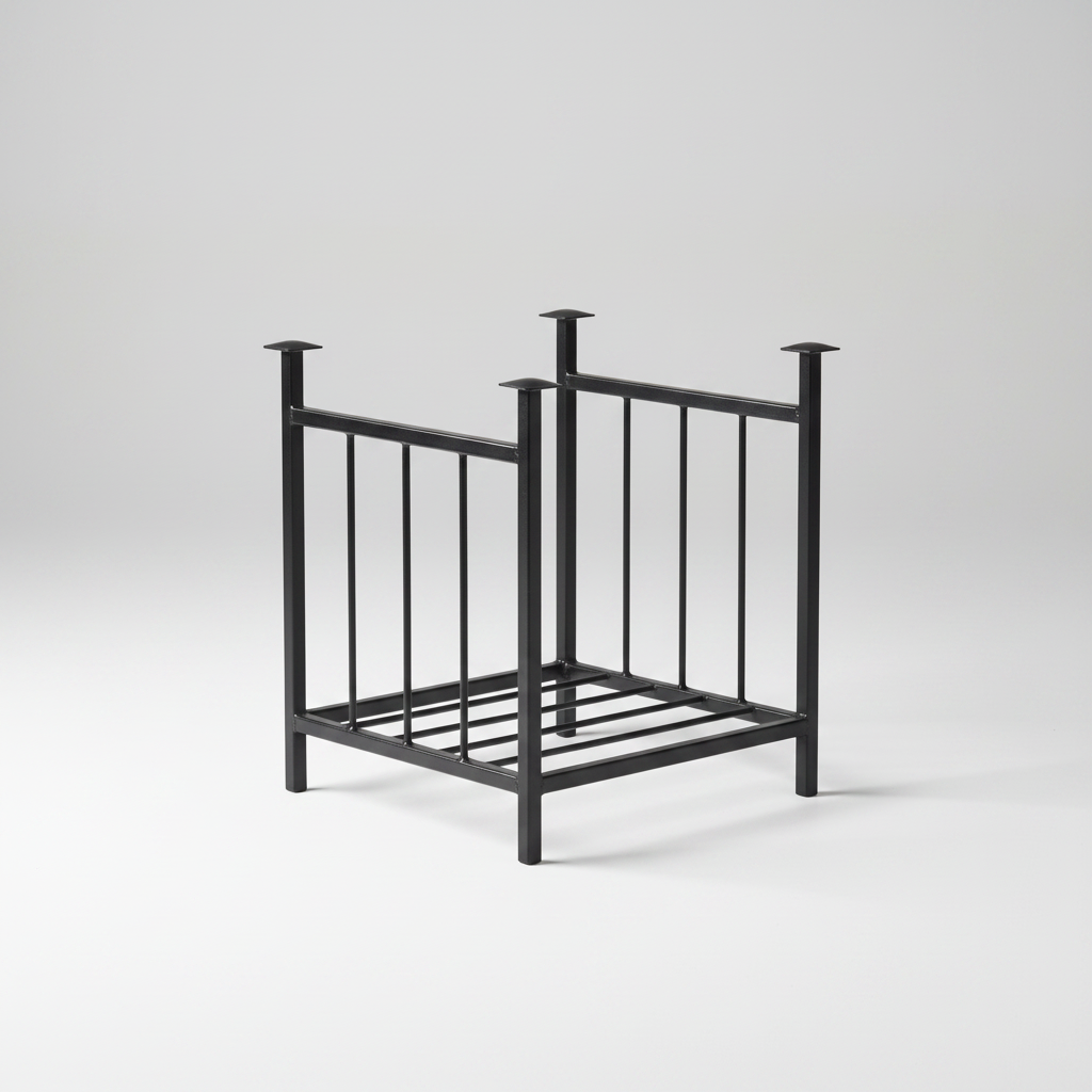 Painted metal Log Holder