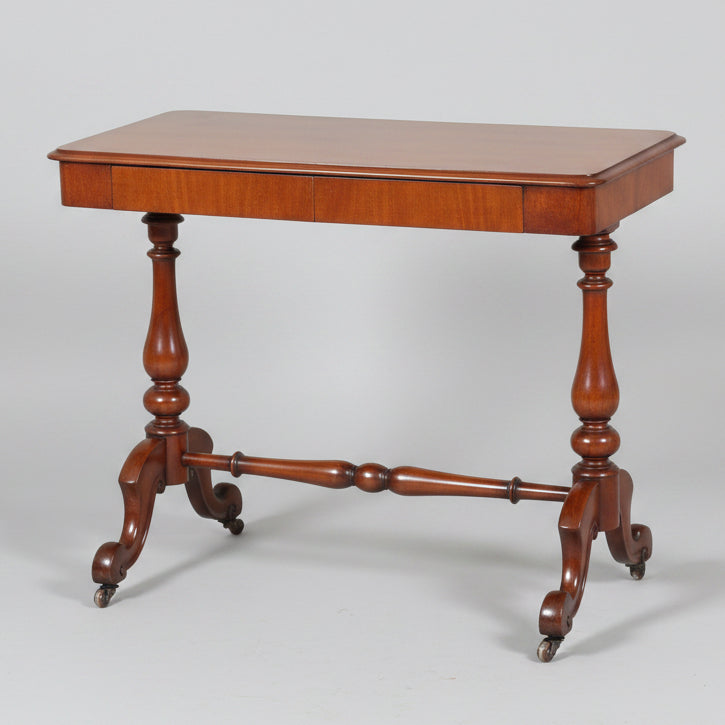 Victorian mahogany Stretcher Table