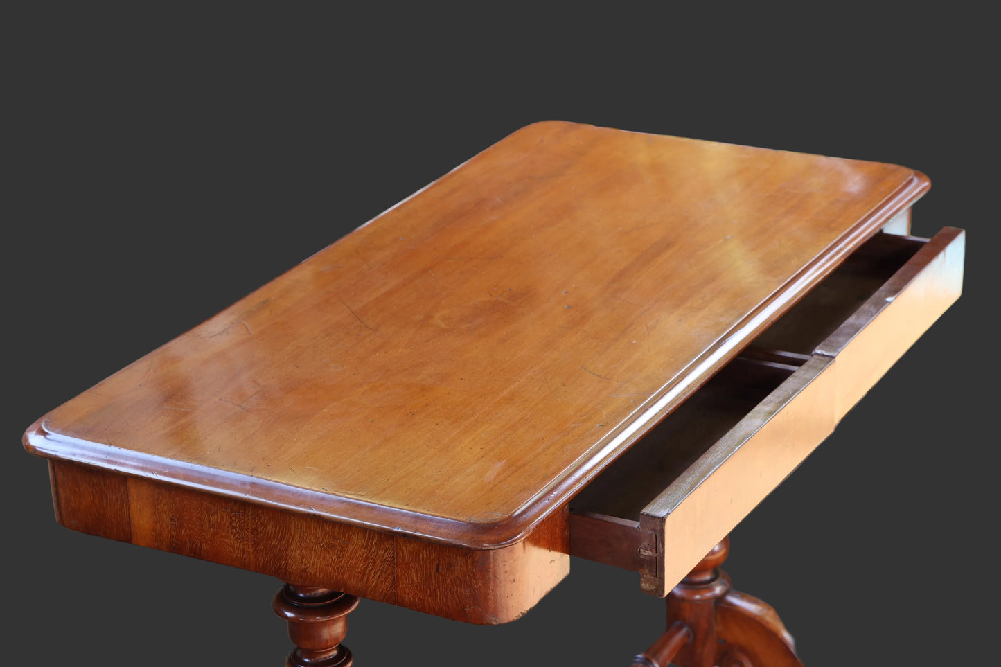Victorian mahogany Stretcher Table