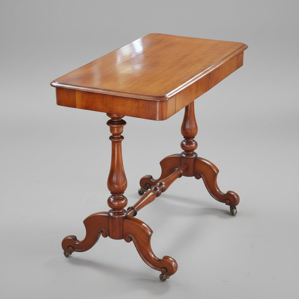 Victorian mahogany Stretcher Table