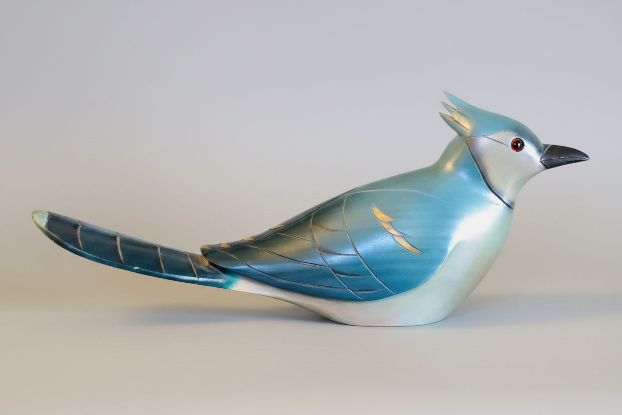 Feathers of Knysna - Blue Jay limited edition 388/2000 - SOLD QUICKLY
