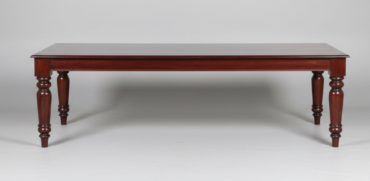 Victorian style mahogany 10 seater Dining Table - SOLD