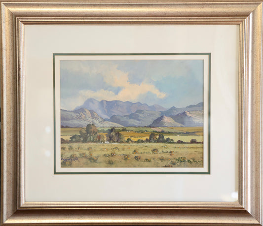 Eugene Hurter (SA) - Oil on Board - Wellington, signed - SOLD QUICKLY