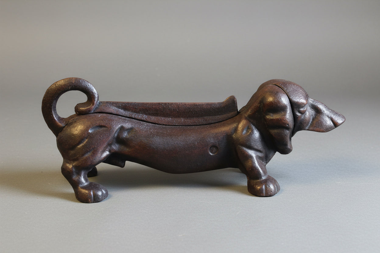 Cast iron Dachshund Foot Scraper