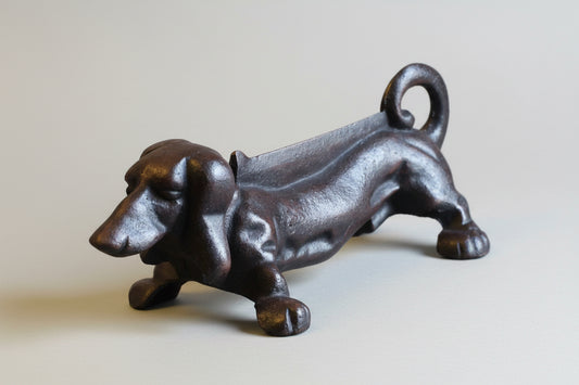Cast iron Dachshund Foot Scraper