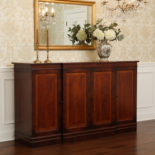 Georgian style inlaid mahogany Sideboard