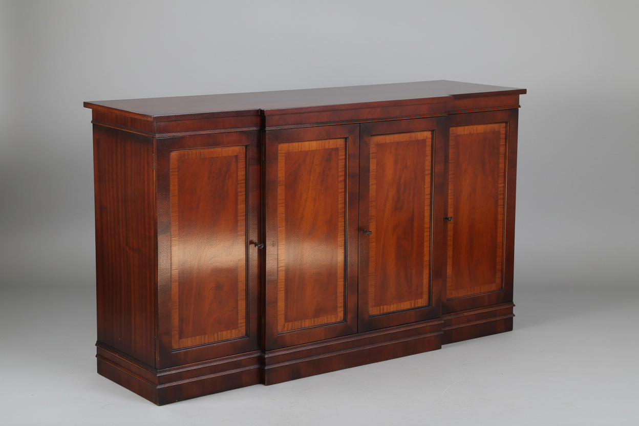 Georgian style inlaid mahogany Sideboard