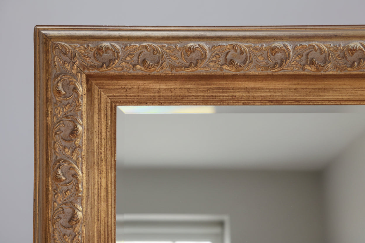 Large Gilt framed bevelled Mirror