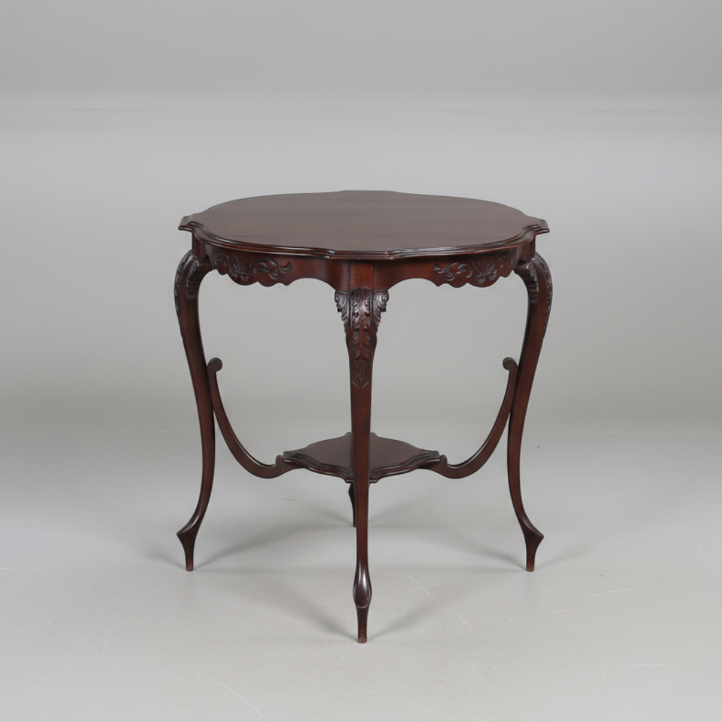 An Edwardian carved mahogany Occasional/Lamp Table - SOLD QUICKLY